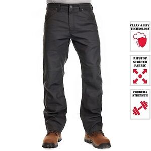 RIDGECUT MENS RELAXED FIT CARGO HEAVY DUDY JEANS ULTRA WORK PANTS 32 30 32X30